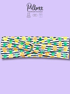 Pineapple Twisted Headband